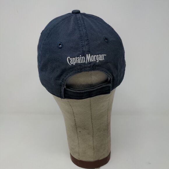 Captain Morgan Rum Mens Hat Blue OSFA Strapback Captain in You Embroidered Logo - Picture 7 of 12
